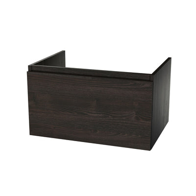 Van Marcke Ventus 45 Uno sous-meuble B600xH400xD455mm 1tiroir Thermo Oak Black