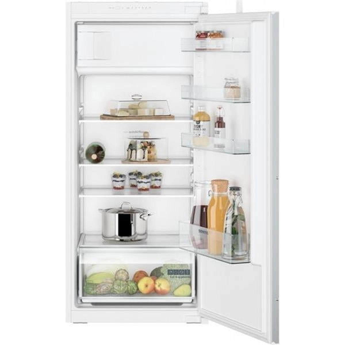Réfrigérateur - intégrable IQ100 réfrigérateur une porte - 122,5cm classe E, 35dB, compartiment cong