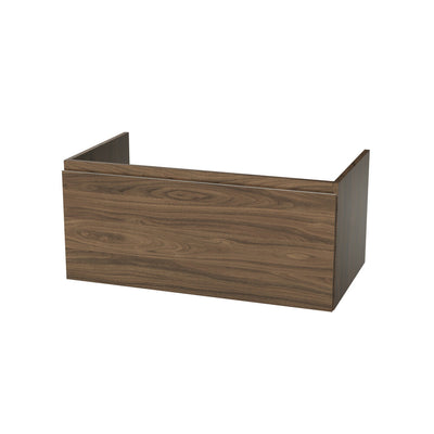 Van Marcke Fortitudo Uno sous-meuble B900xH400xD495mm 1tiroir Walnut