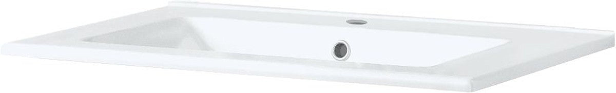 ICE WASHBASIN 80 CM WHITE