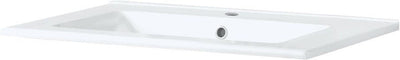 ICE WASHBASIN 80 CM WHITE