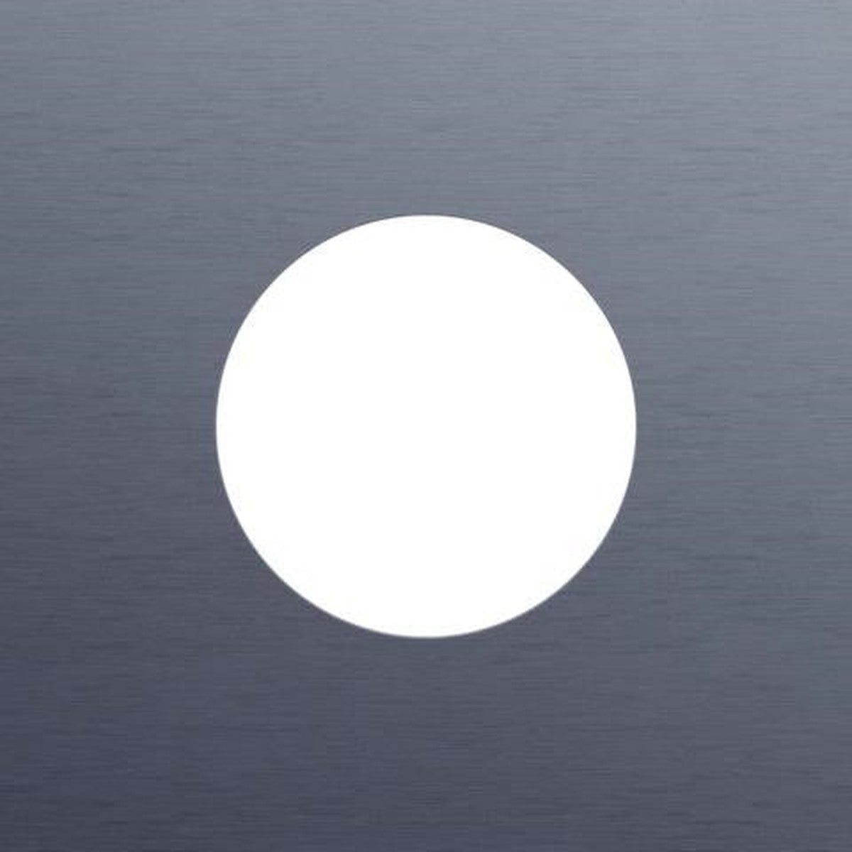 Plaque de recouvrement simple, pour 1 prise de courant, Niko Rocker et Niko Toggle, Alu Blue Grey br