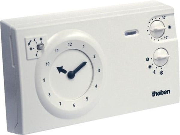 Thermostat à horloge 230V 50Hz 24 heures 1CO 6A