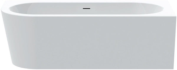 BAIGNOIRE POOL CORN.DR 180-80 BL+VID.BL