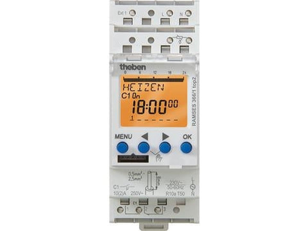 Thermostat modulaire à horloge digital et sonde à distance (vendue séparément)