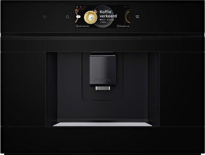 Espresso Series 8 espresso machine, Class B, Home Connect, TFT display, 19.0 bar, Aroma Plus Black