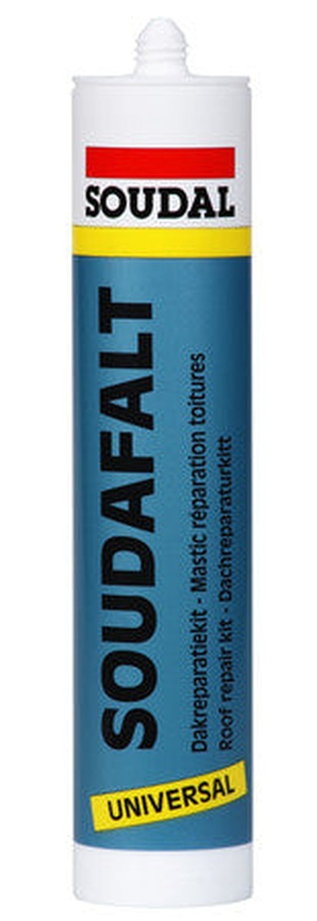 Soudal Soudafalt mastic bitumineux pour réparation de fissures noir 310cc