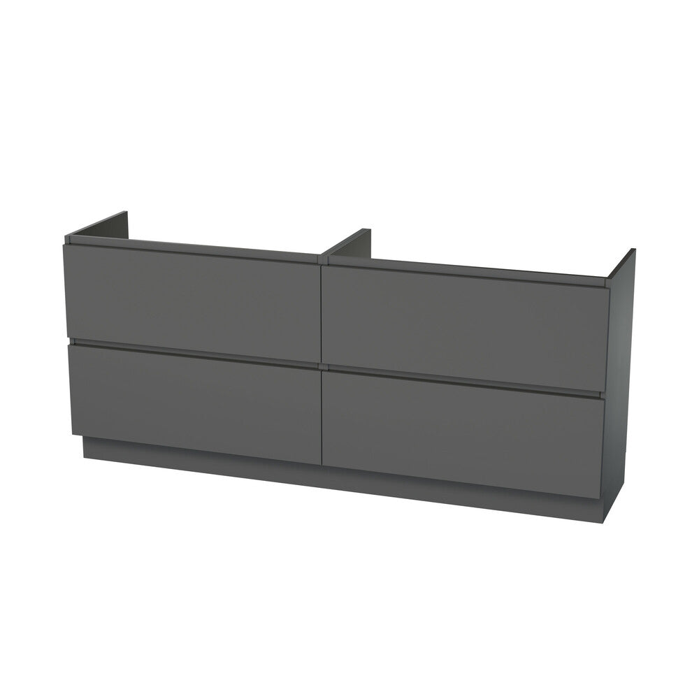 Van Marcke Ventus Tre sous-meuble B2000xH880xD495mm 4tiroirs Onyx