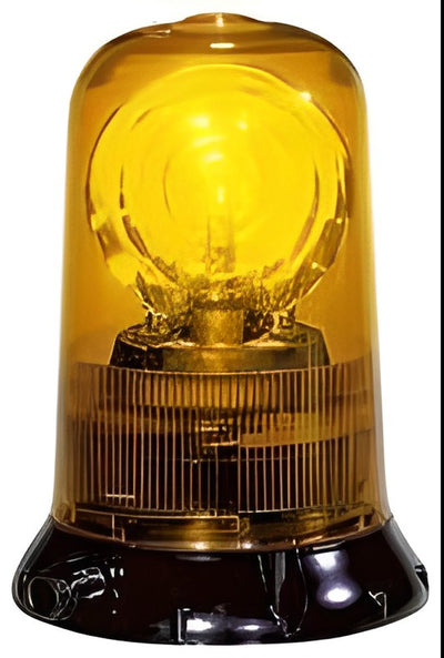 Draaiende lamp 24Vdc 45W IP54 Rood