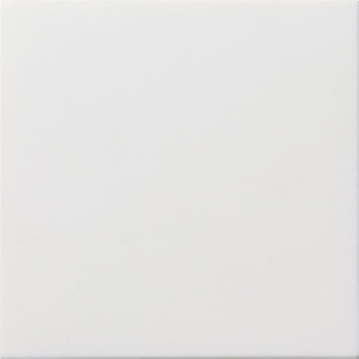 Cache borgne avec anneau de support Blanc brillant uniquement pour fixation par vis.