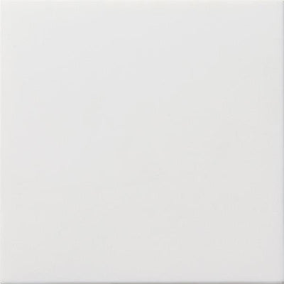 Cache borgne avec anneau de support Blanc brillant uniquement pour fixation par vis.