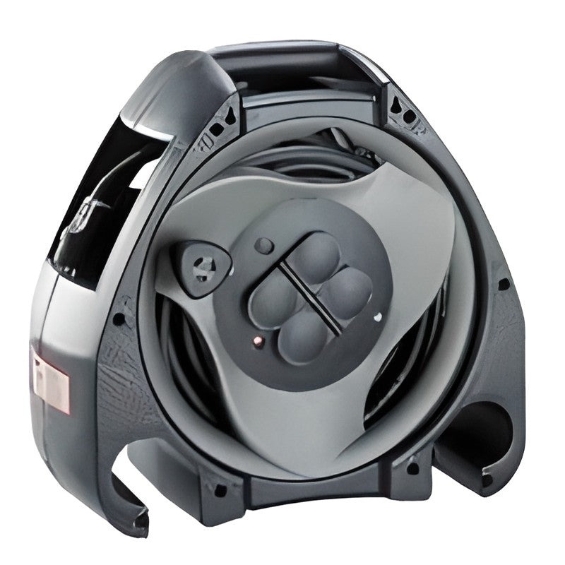 Enrouleur profondeur 4 x (2 pôles + T) 10 / 16A 250V IP44 - 25m - 3 x 1.5