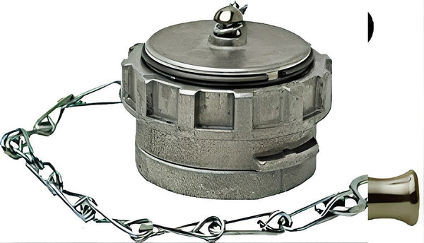Aluminium schroefdop met hendel