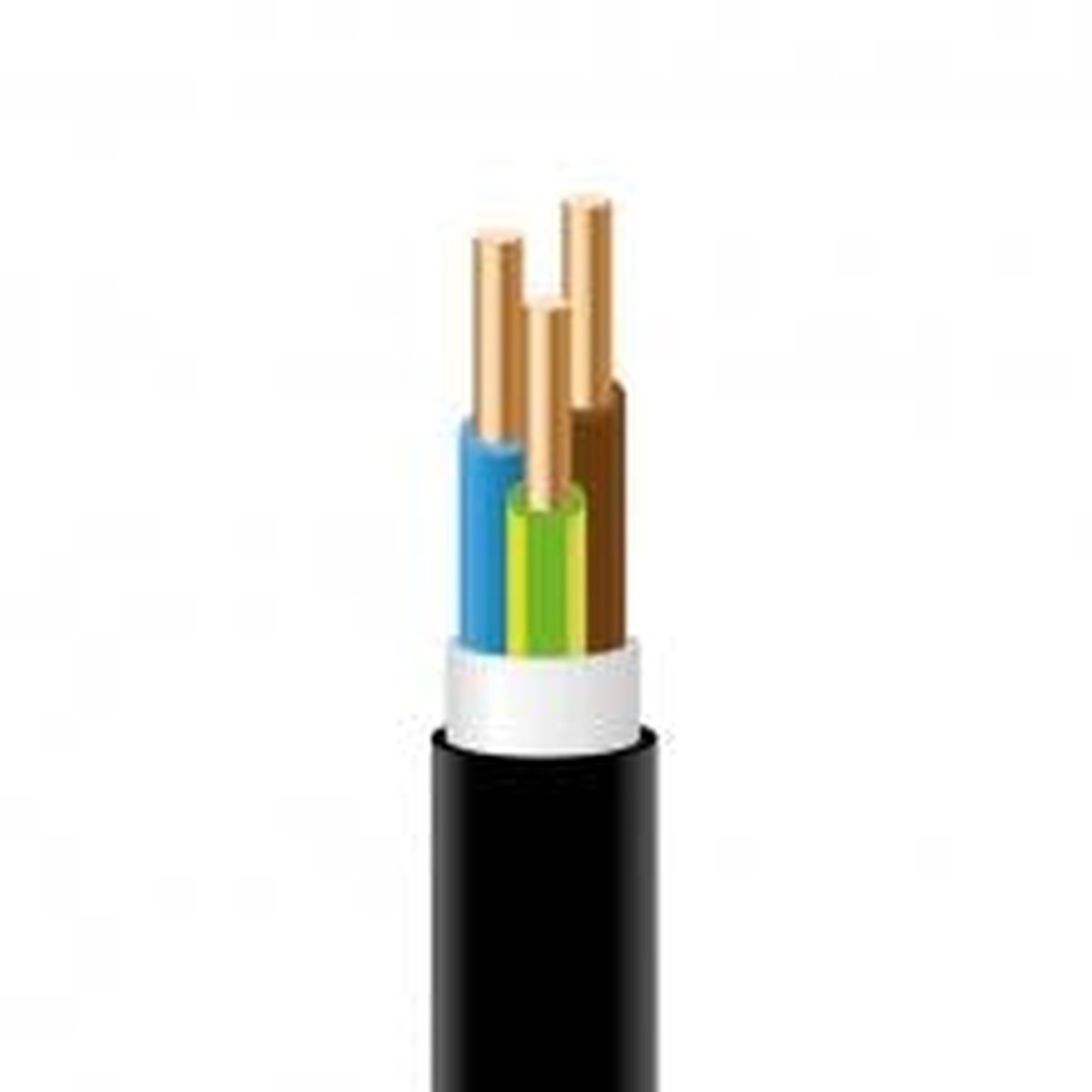 Exvb 3 G 6 Noir sur bobine de 500m classe CPR: ECA