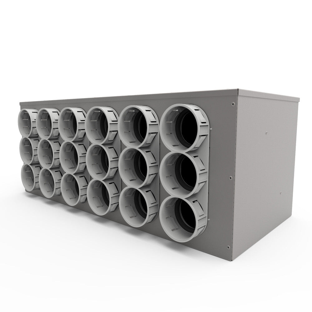 Vent-Axia VUNFDG 69 160 collecteur principal silencieux 18 x D 69 mm D 160 mm