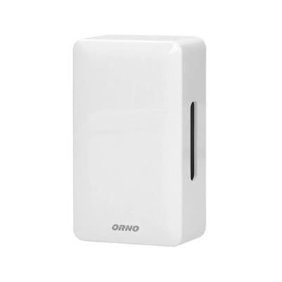 Brevis mini AC bedrade tweekleurige deurbel, 230V, wit, eenvoudig te installeren, handig in gebruik