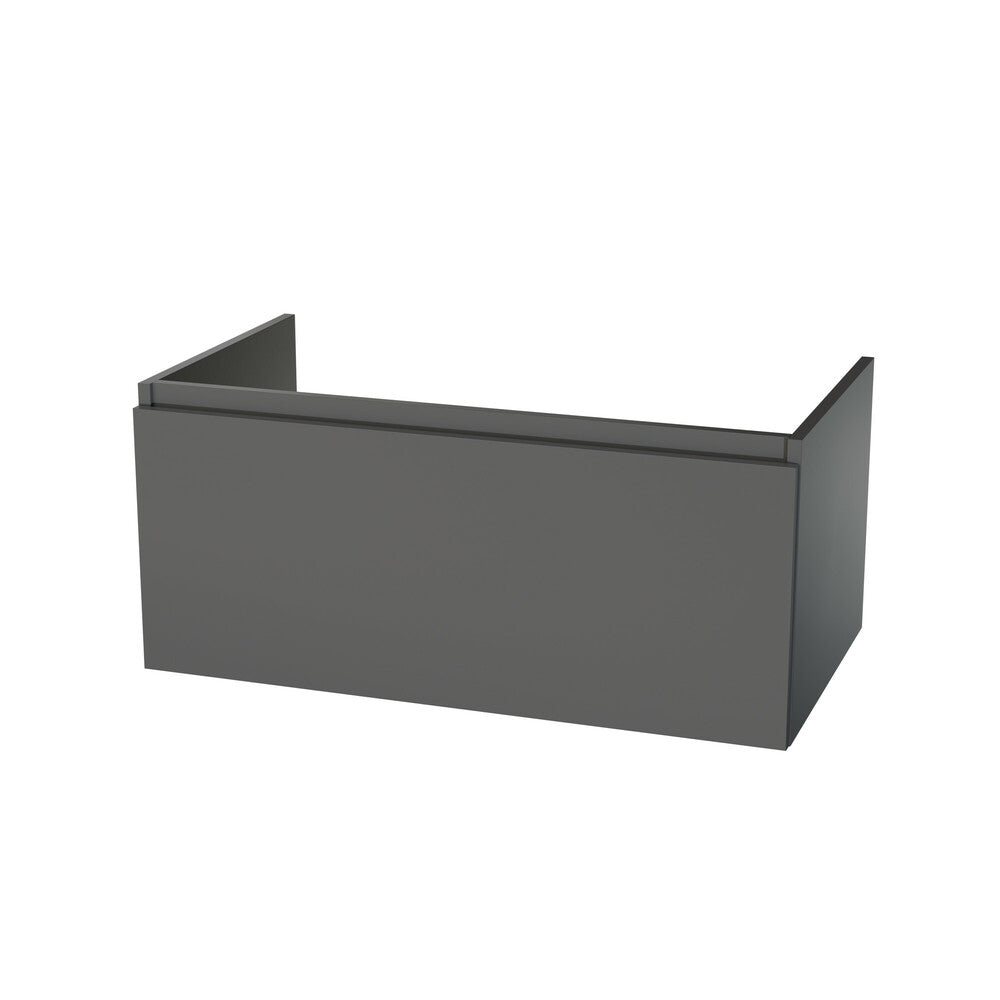 Van Marcke Ventus Uno sous-meuble B800xH400xD495mm 1tiroir Onyx