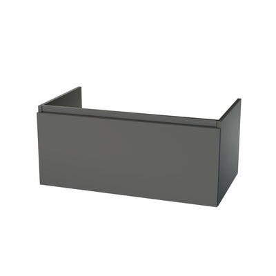 Van Marcke Ventus Uno sous-meuble B800xH400xD495mm 1tiroir Onyx