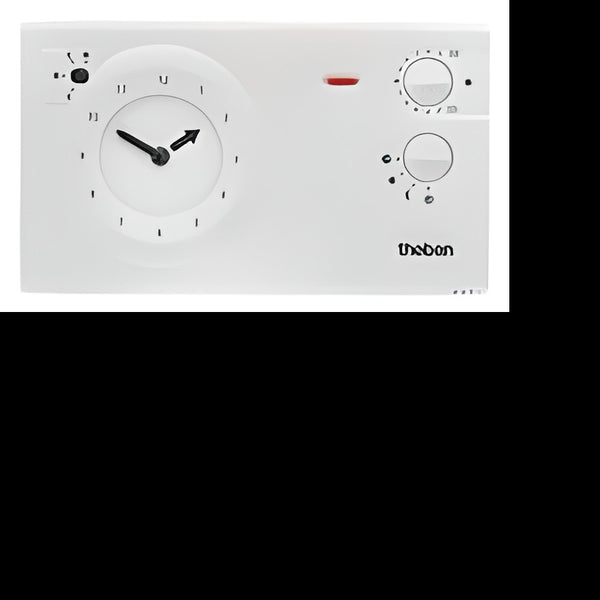 Thermostat à horloge 2 x 1.5V 24 heures / 7 jours 1CO 6A