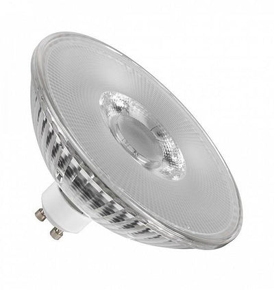 Qpar111 Gu10, ampoule Led, transparent, 8W, 2700K, IRC90, 38°