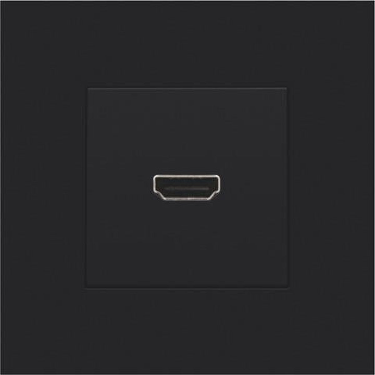 Finishing set with HDMI / HDMI Black Coated outlet