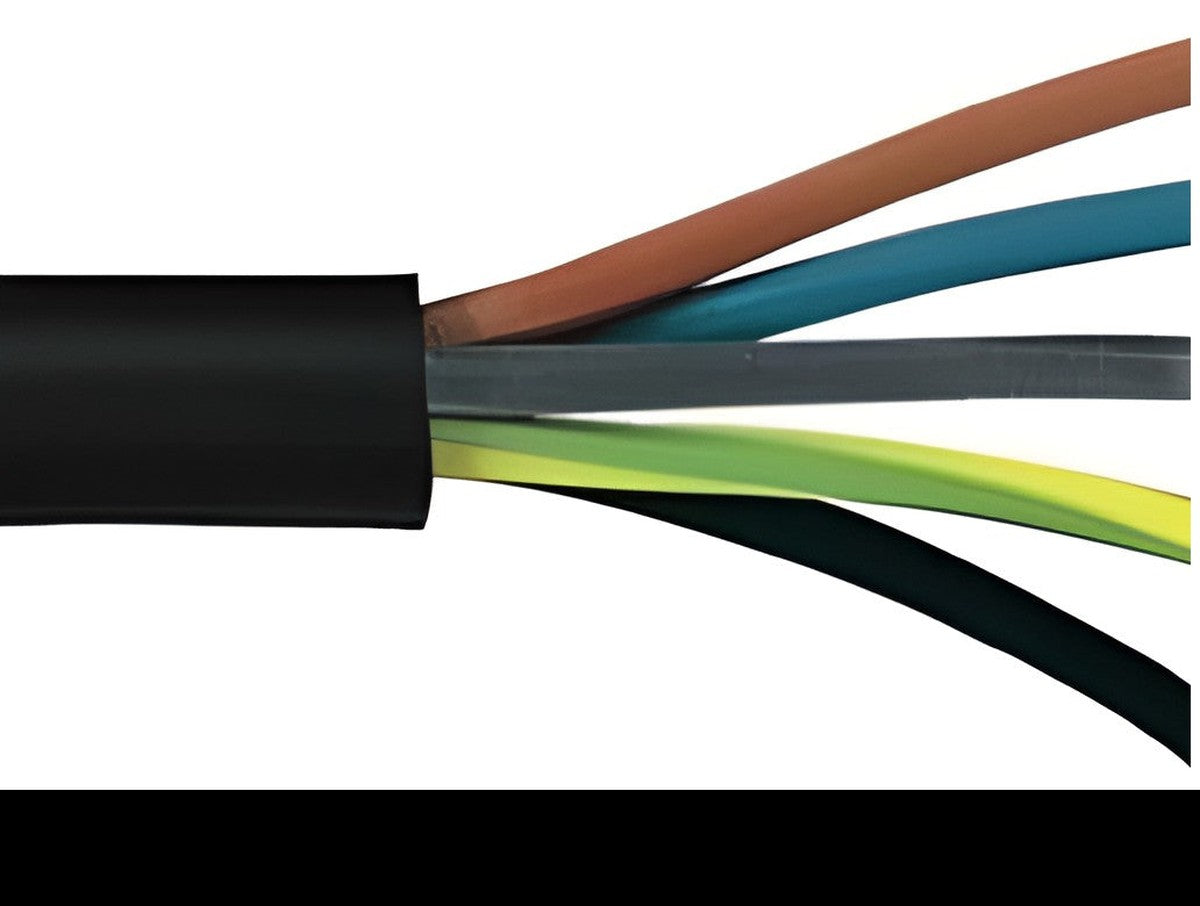 Ctfb / N 5 G 10 Noir (H07RN-F) sur bobine de 500m classe CPR: ECA