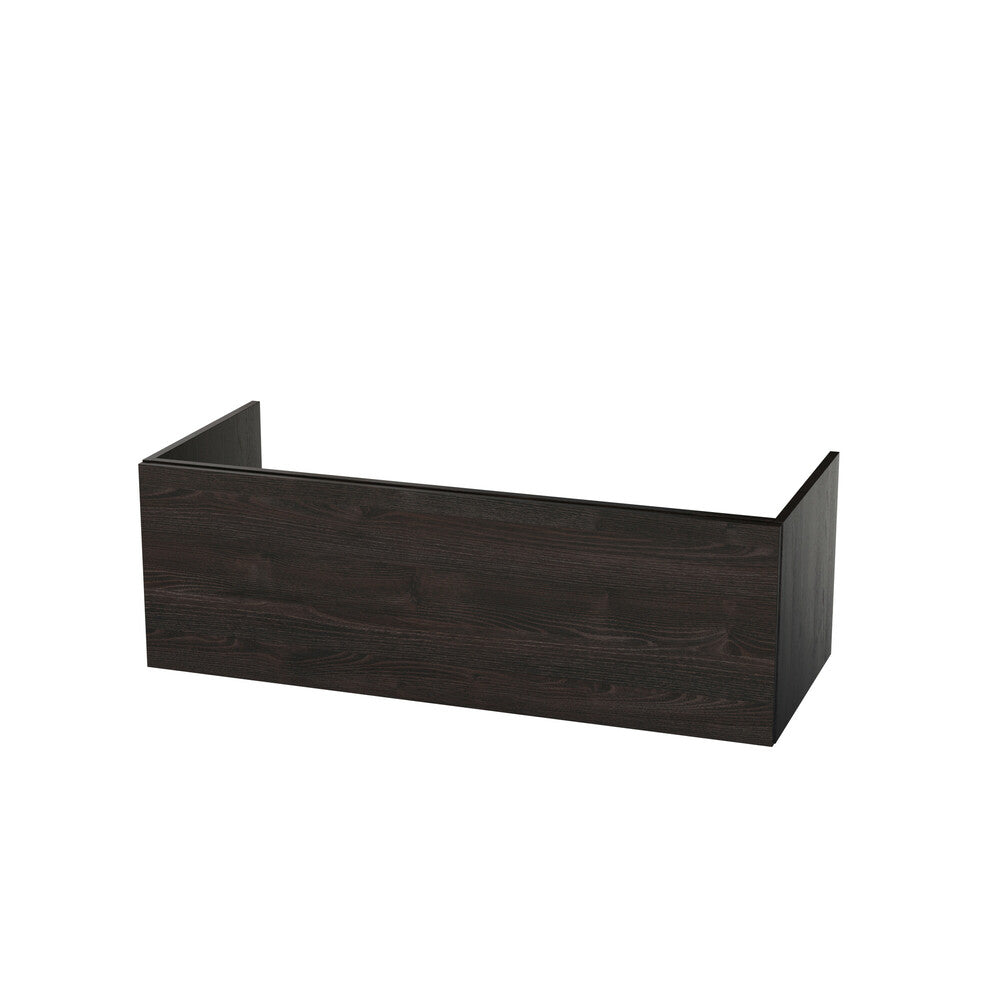 Van Marcke Novo Uno sous-meuble B1200xH400xD495mm 1tiroir Thermo Oak Black