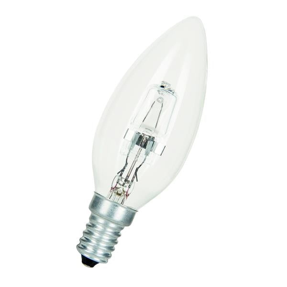 Lampe éco halogène Easy eco flamme C35 E14 240V 42W claire 630lm 2000h 35 x 98mm