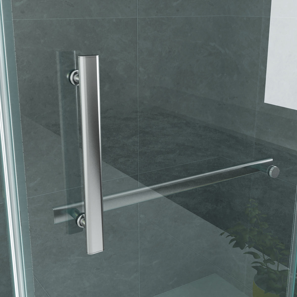 Douchecabine Aloni 8 mm antikalk, omkeerbaar