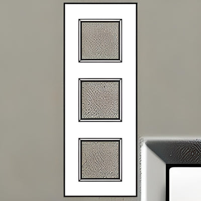 Plaque rectangulaire 3x2 modules 71mm LivingLight