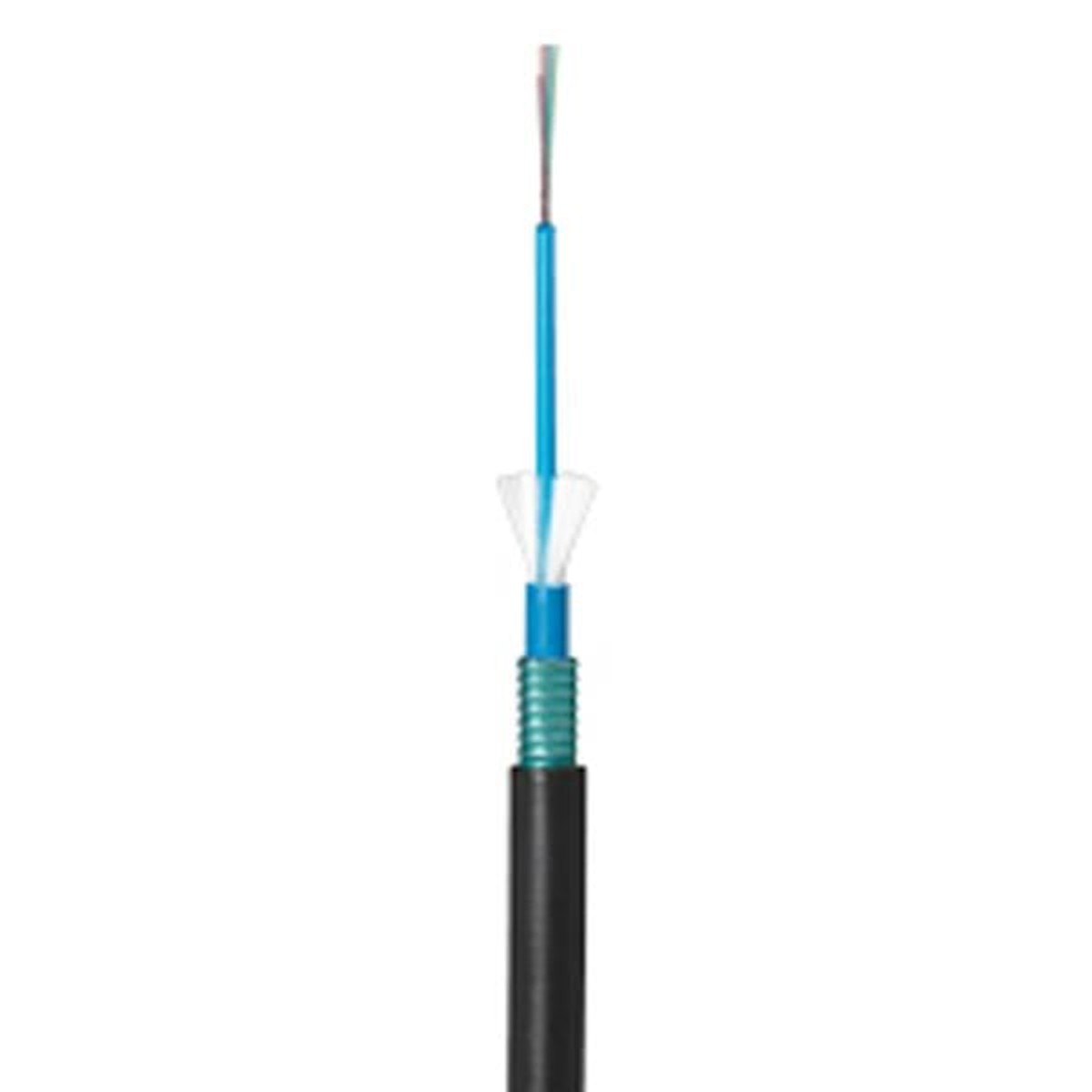 Pièce 12 fibres - OS1 / OS2 - 9 micron structure libre - extérieur - 2km