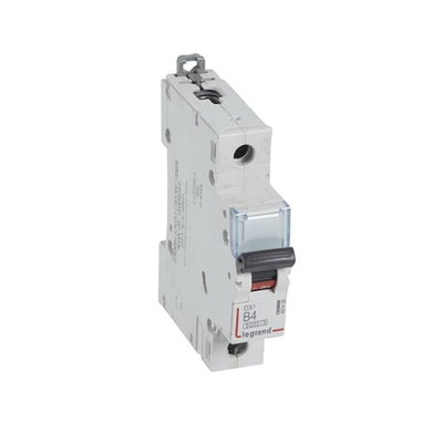 DX³ circuit breaker 6000A / 10kA 1-pole B curve 04A 230 / 400V - 1 module