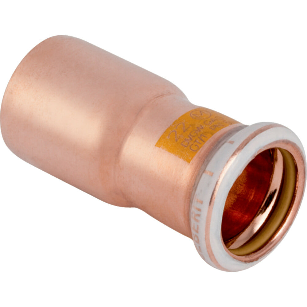 Geberit Mapress raccord sertir cuivre pour gaz réduction MF 28-18