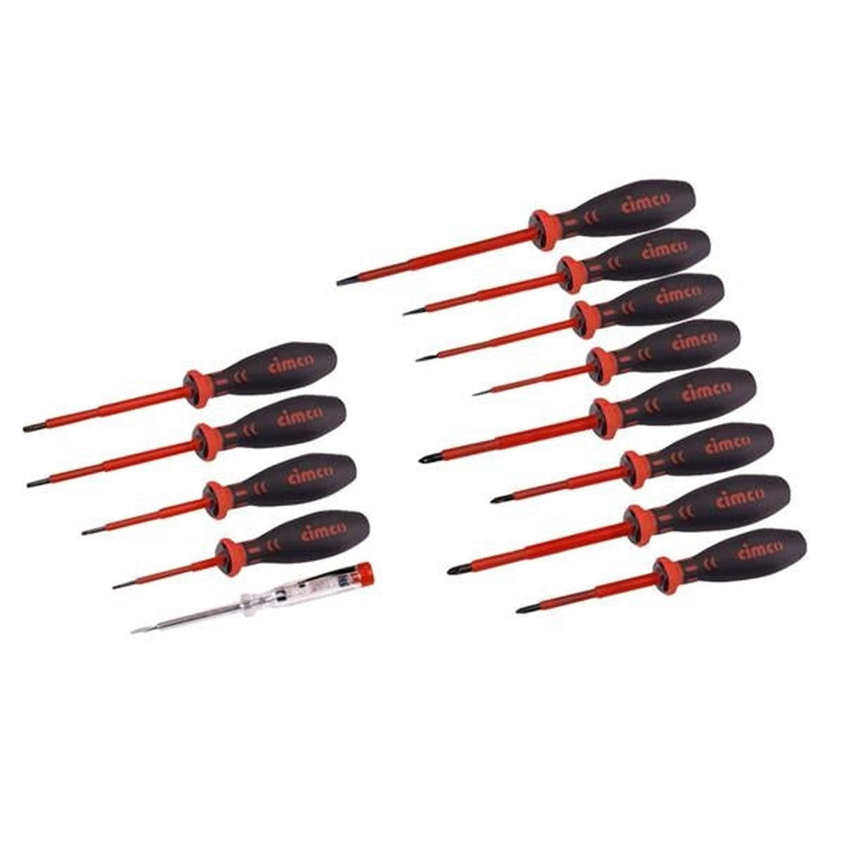 Assortiment schroevendraaiers