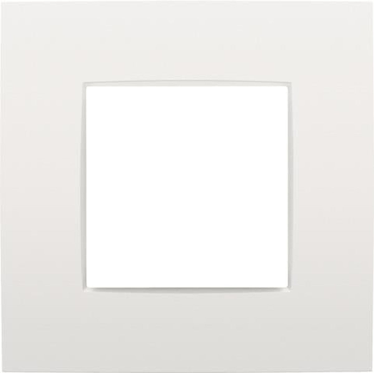 Plaque simple White