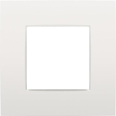 Plaque simple White