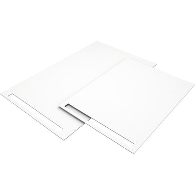 Wedi Top pour Fundo Riolito Neo 1800x900x6mm rectangle drain décentralisé blanc