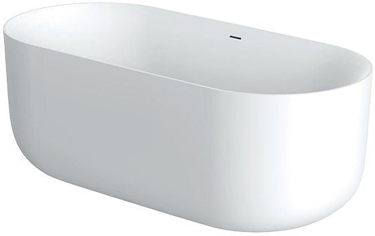 VRIJSTAAND BAD 170X75 MARIN XONYX ZIJDEGLANS