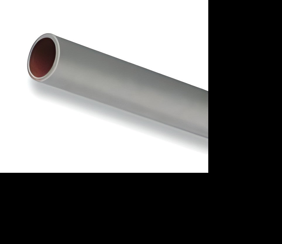 Tube PVC métrique 16mm low friction Ral 7037 Gris foncé