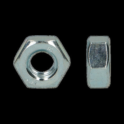 Zeskantmoer Kl8 DIN 934 M10 Zn/bl/7st