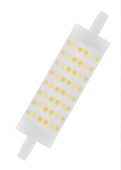 Lampe Led line spéciale double culot 118mm 125 dimmable 15W 827 R7s