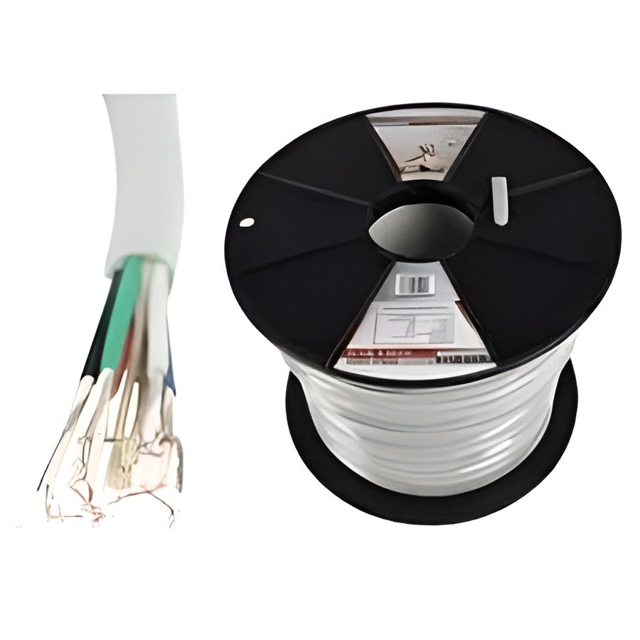 Câble d'alarme 2 x 0.75 + 2 x 0.22 sur bobine classe CPR: ECA
