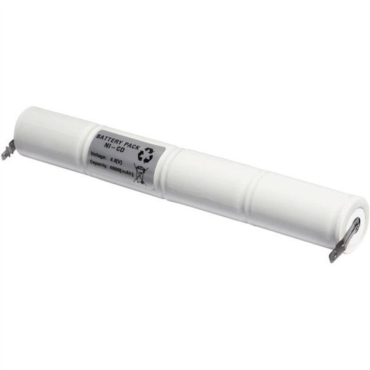 Stick 4 VNT Cs U 4,8 V 1,6 Ah NiMh faston 2 x mal: 4,8 mm 23 x 172 mm 805134