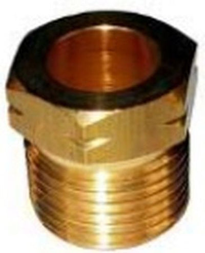 Brass POL bottle nut