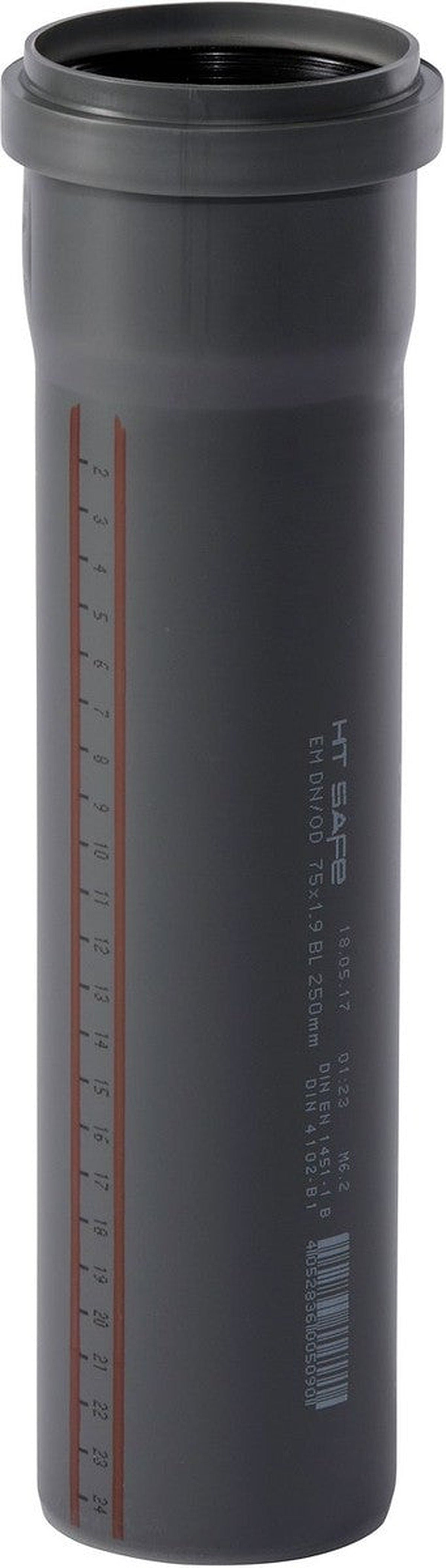 75mm 0.25m Tube PP Sleeve HT-Safe Ostendorf