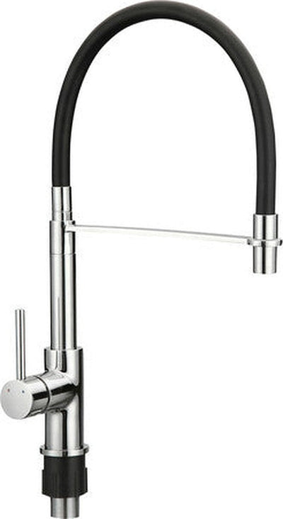 GO by Van Marcke Fusion robinet cuisine design monocommande look chrome