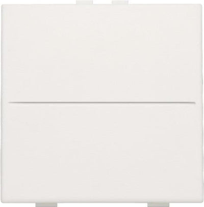Single touch for wireless switch or 2-button control push-button White