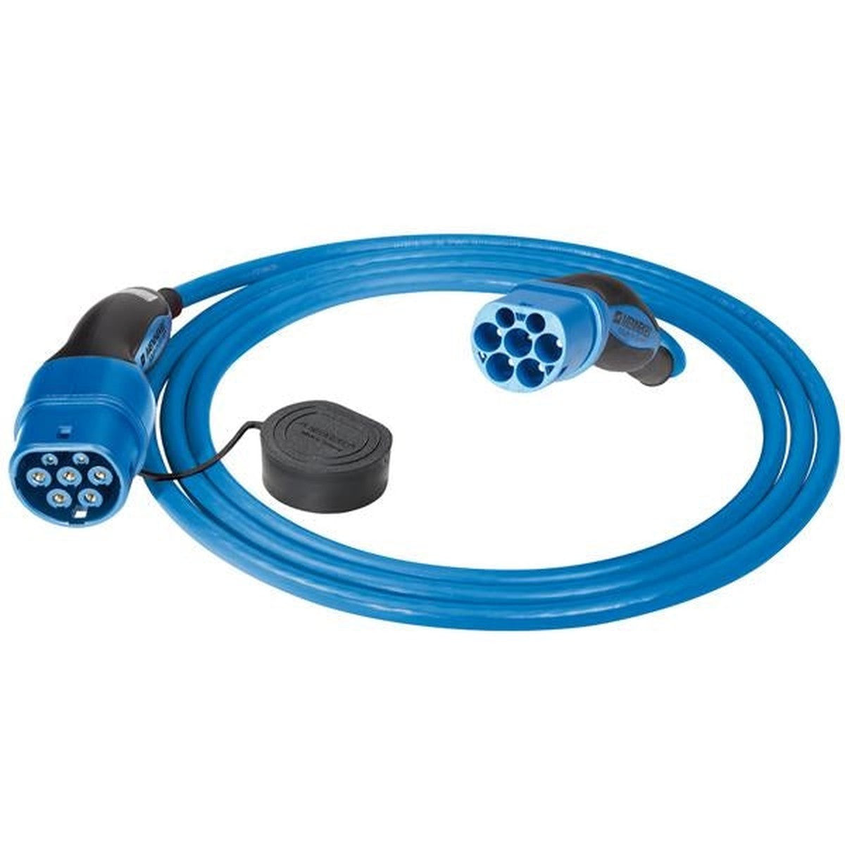 Modus 3 Type 2 20A 3-fasenkabel, lengte = 4m