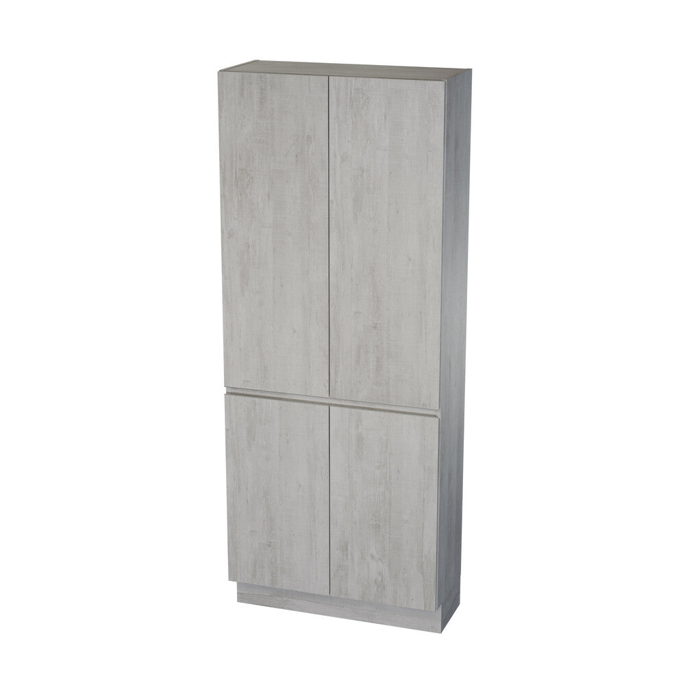 Van Marcke Fortitudo Tre armoire colonne L800xH2000xP340mm 4portes Grey Concrete