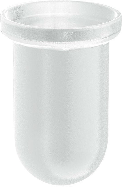 BRUSH HOLDER GLASS O(N) SATIN